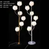 Accesorios para Bodas Arte en Hierro Galvanizado Luminosos Guía de Camino Velas de Bola Redonda Adornos Decoración de Salón de Bodas Diseño del Lugar