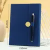 Caja de Regalo con Cuaderno A5 Set Personalizado de Gama Alta Bloc de Notas de Oficina para Negocios Libro de Registro para Reuniones de Oficina Se Puede Imprimir con Logo
