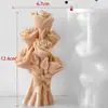 Vela Perfumada Shiyue de Cera de Soja con Forma de Rosa, Semi-Hecha a Mano, Transfronteriza, Personalizable con Logo, Fragancia de Moda
