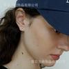 Aretes Estilo Celin Francés Ins Popular en Internet Aretes Europeos y Americanos 2024 Nuevas Explosiones Moda alta calidad