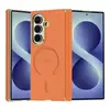Adecuado para Samsung Galaxy Z Fold 8 Ultra: Funda de teléfono con carga inalámbrica magnética y protección de bisagra magnética