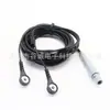 Cable de plomo de hebilla de electrodo LEMO hecho a medida de uno a dos 4.0, cable de fisioterapia