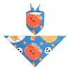 Bandana para mascotas de calabaza, calavera, fantasma de Halloween, linda y versátil para gatos y perros, babero para mascotas