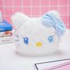 Accesorios de Peluche de Gato Kt de Dibujos Animados Lazo Gatito Muñeca Broche Accesorios Ropa Colgante de Bolso Zapatos y Sombreros Di Joyería