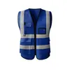 Chalecos Reflectantes para Sitios de Construcción, Protección de Seguridad, Actividades de Voluntariado, Ropa Reflectante al por Mayor, Transpirable y Ligero