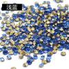 Ventas Directas de Fábrica de Diamantes Aaa de Comercio Nacional, Diamantes de Cristal de Vidrio Redondos Coloridos de Fondo Puntiagudo, Pedrería, Accesorios para Joyería y Ropa DIY