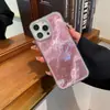 Adequado para iPhone 16 Case de Celular com Pena de Areia Degradê de Strass Apple 15ProMax Laser Sensação Avançada 14 Case Protetor