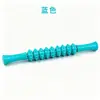 Palo de Masaje con Ruedas, Rodillo Manual para Relajación de Pantorrillas y Muslos, Palo Multifuncional para Fascia para Hombro, Cuello, Cintura y Espalda, en Stock para Entrega Rápida