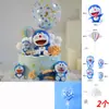 Decoración de pastel de cumpleaños Doraemon Doraemon Hello Kitty decoración cabeza que se mueve Día del Niño celebridad de internet