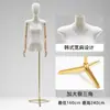 Nuevo Soporte de Exhibición Plano Estilo Coreano para Ropa de Mujer, Maniquí de Medio Cuerpo Plano para Escaparate de Tienda de Ropa