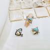 Explosivo Arte de Uñas de la Reina Madre Joyería Retro Lujo Ligero Tamaño Grande pequeño Tridimensional Universo Amor Aleación Accesorios para Uñas Venta al por Mayor