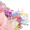 Palito Torcedor de Raiz de Cabelo Feito à Mão Material DIY Conjunto Completo de Palitos Coloridos Macaron Coloridos Niuniu para Crianças Pelúcia Criptografada
