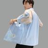 Camisa casual de trabajo de manga larga para hombre, primavera y otoño, verano, moda de marca, camisa corta de manga corta, estilo Hong Kong, estilo japonés, abrigo delgado
