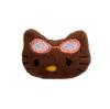 Broche de Pelúcia de Desenho Animado do Gato Kt Acessórios Chapéu Infantil Material DIY Grampo de Cabelo de Menina Acessórios de Decoração de Bolsa Joias