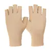 Guantes de spandex de medio dedo días de verano primavera y otoño dejan medio dedo para recoger té protección solar finos para montar conducir hombres y mujeres