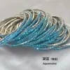 Cadena de garra de 2 mm fila única S6 strass pulsera muy fina pulsera elástica pulsera de tenis transfronterizo pulsera chapada en oro fabricantes lote