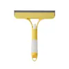 Raspador de Vidro Multifuncional, Ferramenta de Limpeza de Vidros Três em Um, Limpador de Janelas, Escova para Vidros, Ferramenta de Limpeza de Espelhos Domésticos, Escova com Borrifador de Água