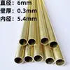 Diámetro 1 2 3 4 40 50 mm tubo redondo pequeño de latón capilar hueco de pared delgada h62/h65 tubo de latón protección ambiental