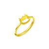 Anillo de oro arena de Vietnam y boca de dragón tienda de oro mismo estilo Anillo del Zodíaco Año del Dragón caricatura lindo anillo abierto de grifo