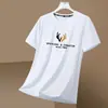 Fabricante Original Verano Elegante Nuevo Versátil Talla Grande Manga Corta Juvenil Moderno Casual Camiseta para Hombre