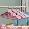Cabide Plástico Revestido para Roupas Cabide de Loja de Roupas Cabide de Roupas Cabide de Cor Sólida para Secar Roupas de Adulto e Criança Uso em Dormitório