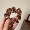Elegante anillo de salchicha de terciopelo de alta calidad, anillo para el cabello de intestino grueso, traje de té con leche, anillo de intestino delgado de albaricoque, tocado de cuerda para el cabello para mujeres japonesas y coreanas, tocado de flores