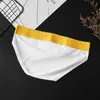 Calzoncillos de algodón para hombre tiro bajo ajustados estampados moda ropa interior para hombre sexy ajustados ropa interior para hombre ME7125SJ