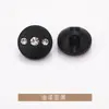 Botones de Diamante Curvos, Botones Metálicos, Botones para Camisa, Botones Tejidos para Suéter, Botones, Accesorios Dorados para Ropa
