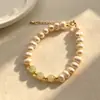 Directamente de Fábrica, Colgante de Fortuna de Jade Hetian Pulsera de Perlas, Fresca y Versátil, Diseño Único, Pulsera para Mujer, Regalo para Mejor Amiga