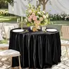 Manteles de satén en stock para venta al por mayor transfronteriza, manteles redondos de boda estilo europeo, manteles decorativos para fiestas y restaurantes