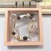Relógio Pulseira DIY Feito à Mão para Estudantes Femininas Estilo Ins Relógio Pulseira de Aparência Sofisticada para Alunos do Ensino Fundamental Relógio Simples Elegante