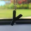 Colgante para Coche con Forma de Oso de Amor de Arcilla Amazon Transfronterizo, Colgante para Interior de Coche, Colgante de Letra de Alta Gama para Mujeres