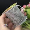 Fio de Algodão 2mm para Tecelagem, Corda Resistente para Pendurar Pingente Bodhi Estrela e Lua, Material para Colar Corda de Mão Vermelha
