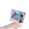 Caja del Tesoro de Pegatinas DIY de Disney para Niña Caja de Almacenamiento Genuina Caja para Joyas, Cuentas, Juguetes Frozen