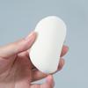 Polvo de talco, borla para polvos, delicado borla de maquillaje de felpa, súper suave, no comer polvo, borla para polvo, fácil de usar para servir, borla