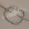 Origem transfronteiriça desejo Pulseira de corrente mais vendida da Amazon design de nicho feminino pulseira estilo europeu e americano joia de cristal