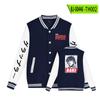 Suministro transfronterizo, venta al por mayor, uniforme de béisbol para pareja de Fan Ma Blade, chaqueta de uniforme de béisbol de moda de estilo coreano para primavera y otoño para mujer
