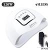 Lámpara de Manicura X5Max Inducción Inteligente Máquina de Fototerapia para Manicura Secador Gel para Uñas Esmalte Led Lámpara de Horneado para Dedos Máquina de Manicura