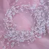 Cadena de cuentas para línea de pesca iridiscente Cuentas transparentes de estrella completa conectadas Decoración Materiales para pastel DIY Elementos de festival al por mayor