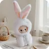 Labubu Cuarta Generación 4.0 Ropa de Bebé Sombrero de Felpa Chaqueta Cálida Labubu Ropa de Bebé Muñeca de Repuesto