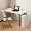 Mesa plegable, portátil, simple, para uso en casa, exterior, mercado nocturno, rectangular, ligera, plástico