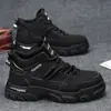 Botas Martin Zapatos de Hombre 2024 Nuevo Otoño Antideslizantes Impermeables Resistentes al Desgaste Botas de Trabajo Deportivas de Caña Alta para Hombre para Exteriores