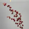 Flores Artificiales Simulación Cruzada Flor de Sauce Crisantemo Nuevo Ramo Uso en Bodas Flores de Seda Artificial de Alta Gama Flores de Simulación Flores Decorativas