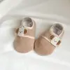 Meias de Chão para Crianças Outono Inverno Antiderrapantes Isolamento Térmico Meias para Bebês Coberturas Sapatos de Chão com Solado Macio para Meninas Meninos Bebês