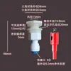 Accesorios para purificador de agua, conector de tanque de agua, tubería de aguas residuales y de desecho, bloqueo y fijación para acuario, codo de salida de agua, accesorios de circulación y drenaje.