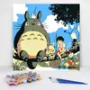 20*20 Pintura al Óleo Digital de Dibujos Animados de Anime Pintura Decorativa DIY para Colorear Hecha a Mano para Niños Stock Listo Pintura al Óleo Digital al por Mayor