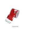 Cinta de lino sintético en stock para decoraciones navideñas, cinta navideña impresa a medida con purpurina, transfronterizo a medida