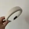 Estilo Vintage Clássico Universitário Xadrez Coroa Alta Headband de Esponja Outono Inverno Versátil Acessório de Cabelo Celebridade da Internet