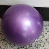 Pelota de yoga de bola de paja esmerilada, clip a prueba de explosiones en la espalda, pelota de gimnasia, pelota de fitness, pelota de Pilates, 25 cm, venta al por mayor
