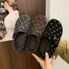 Série Casual Fivela Lã Bolinhas Estilo Coreano Início do Outono 2026 Sapatos de Salto Único Bolinhas Salto Grosso Sapatos Casuais Femininos Novos